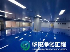成都凈化車間裝修公司十萬級(jí)潔凈室工程案例